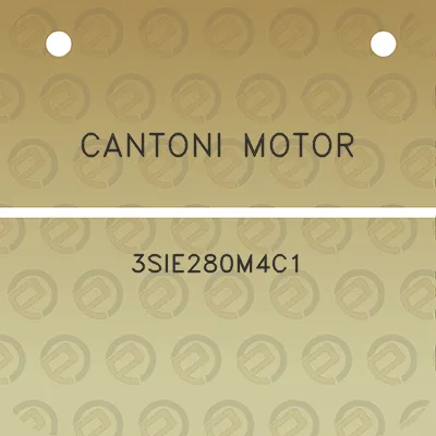 cantoni-motor-3sie280m4c1