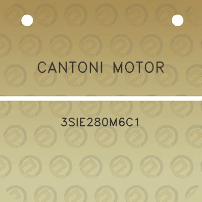 cantoni-motor-3sie280m6c1