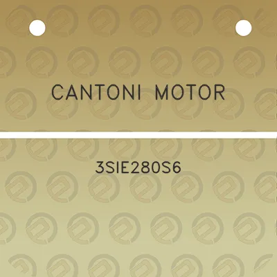 cantoni-motor-3sie280s6