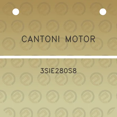 cantoni-motor-3sie280s8