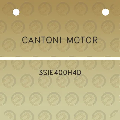 cantoni-motor-3sie400h4d