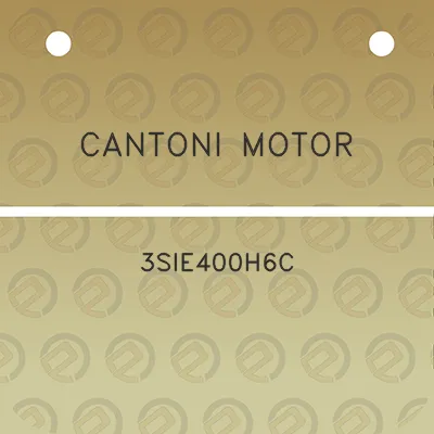 cantoni-motor-3sie400h6c