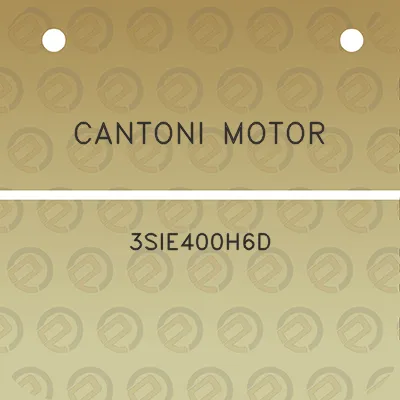 cantoni-motor-3sie400h6d