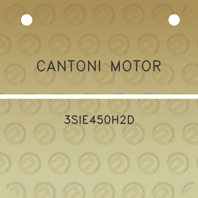 cantoni-motor-3sie450h2d