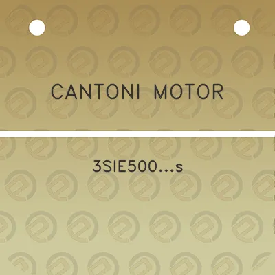 cantoni-motor-3sie500s