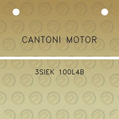 cantoni-motor-3siek-100l4b