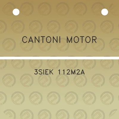 cantoni-motor-3siek-112m2a