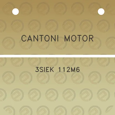 cantoni-motor-3siek-112m6