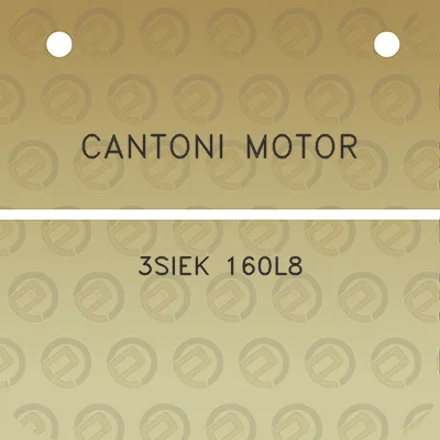 cantoni-motor-3siek-160l8