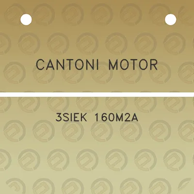 cantoni-motor-3siek-160m2a