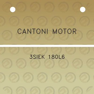 cantoni-motor-3siek-180l6