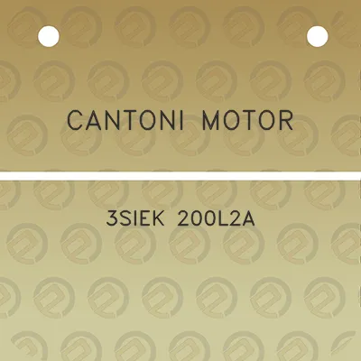 cantoni-motor-3siek-200l2a