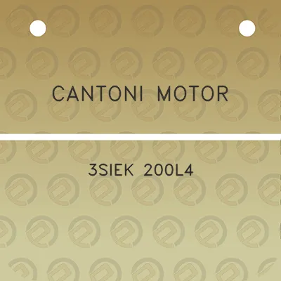 cantoni-motor-3siek-200l4