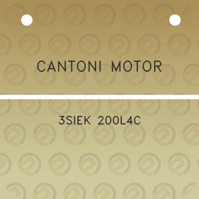 cantoni-motor-3siek-200l4c