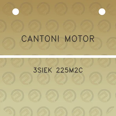 cantoni-motor-3siek-225m2c