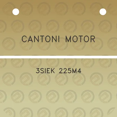 cantoni-motor-3siek-225m4