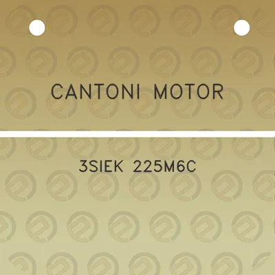 cantoni-motor-3siek-225m6c