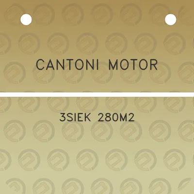 cantoni-motor-3siek-280m2