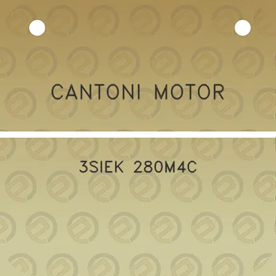 cantoni-motor-3siek-280m4c