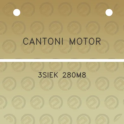 cantoni-motor-3siek-280m8