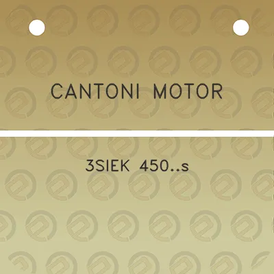 cantoni-motor-3siek-450s