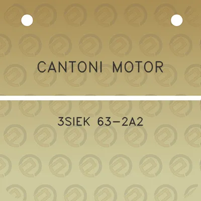 cantoni-motor-3siek-63-2a2