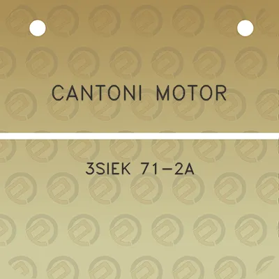 cantoni-motor-3siek-71-2a