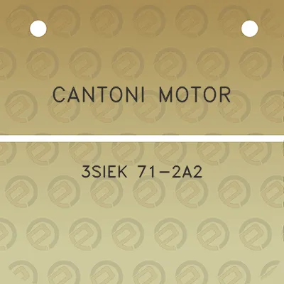 cantoni-motor-3siek-71-2a2