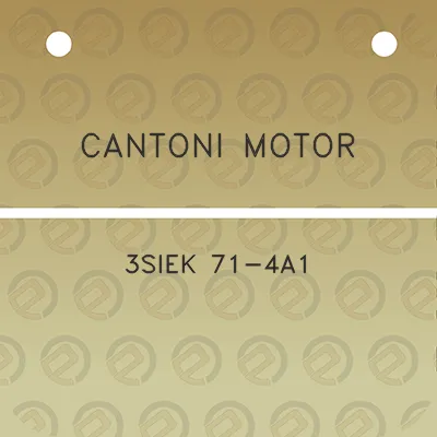 cantoni-motor-3siek-71-4a1