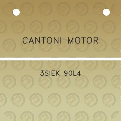 cantoni-motor-3siek-90l4