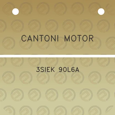 cantoni-motor-3siek-90l6a