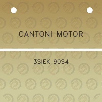 cantoni-motor-3siek-90s4