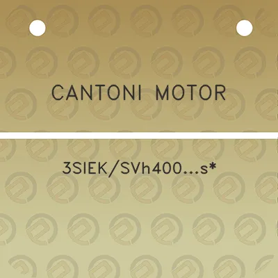 cantoni-motor-3sieksvh400s