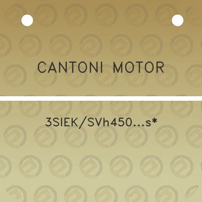 cantoni-motor-3sieksvh450s