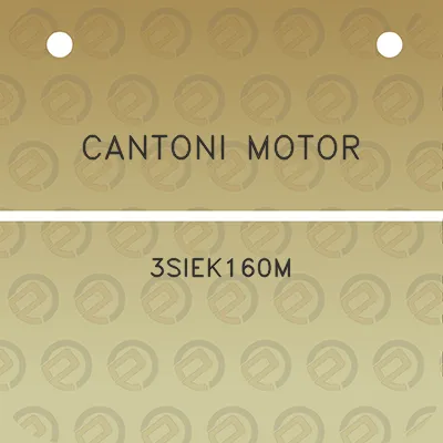 cantoni-motor-3siek160m