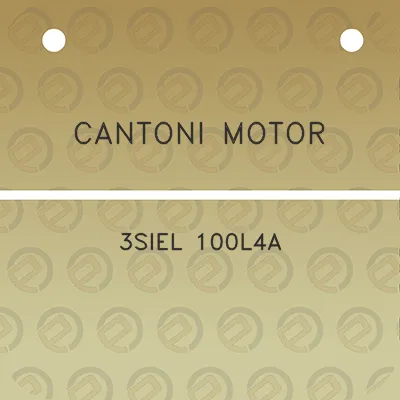 cantoni-motor-3siel-100l4a