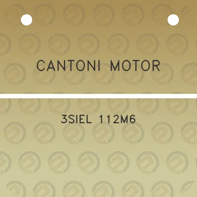 cantoni-motor-3siel-112m6