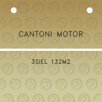 cantoni-motor-3siel-132m2