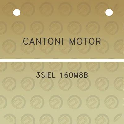 cantoni-motor-3siel-160m8b