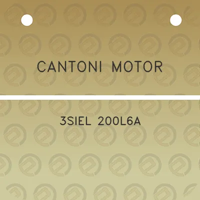 cantoni-motor-3siel-200l6a