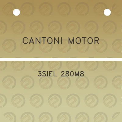 cantoni-motor-3siel-280m8