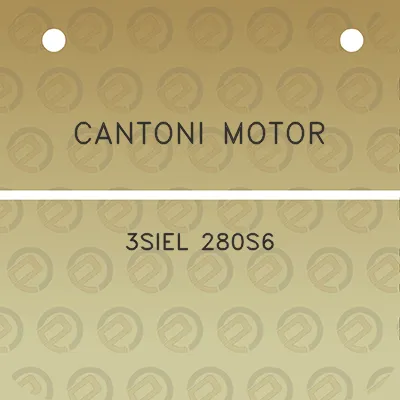 cantoni-motor-3siel-280s6