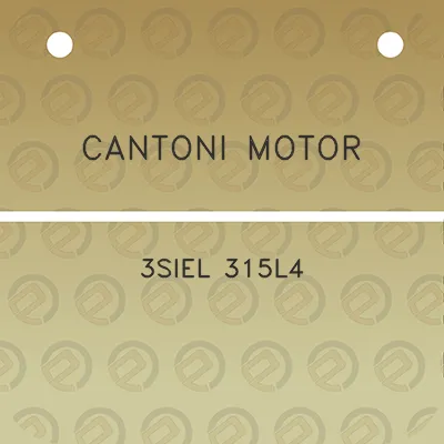 cantoni-motor-3siel-315l4