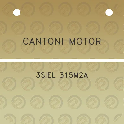 cantoni-motor-3siel-315m2a