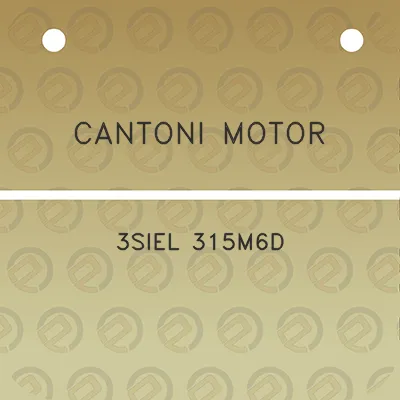 cantoni-motor-3siel-315m6d