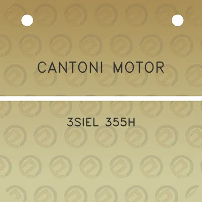 cantoni-motor-3siel-355h