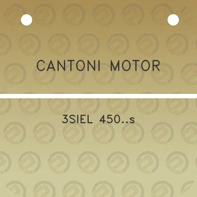 cantoni-motor-3siel-450s