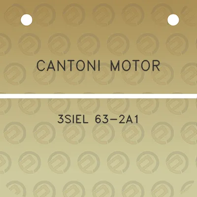 cantoni-motor-3siel-63-2a1