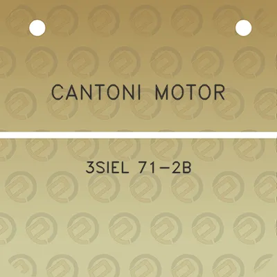 cantoni-motor-3siel-71-2b