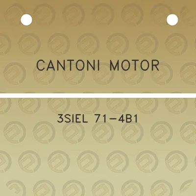 cantoni-motor-3siel-71-4b1